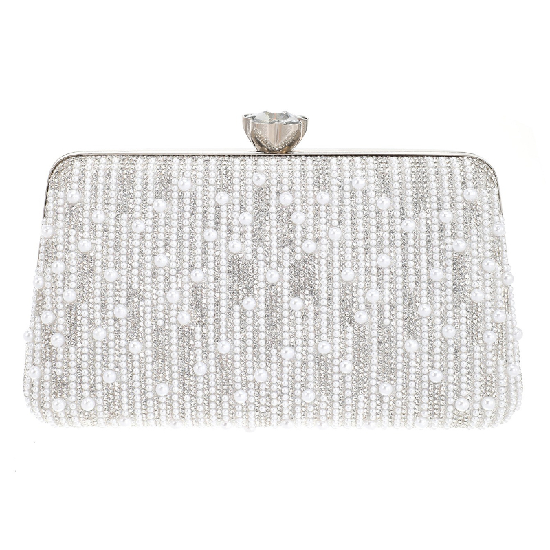 Luxury Bags Gold - Формальные серебряные вечерние сумочки для женщин,