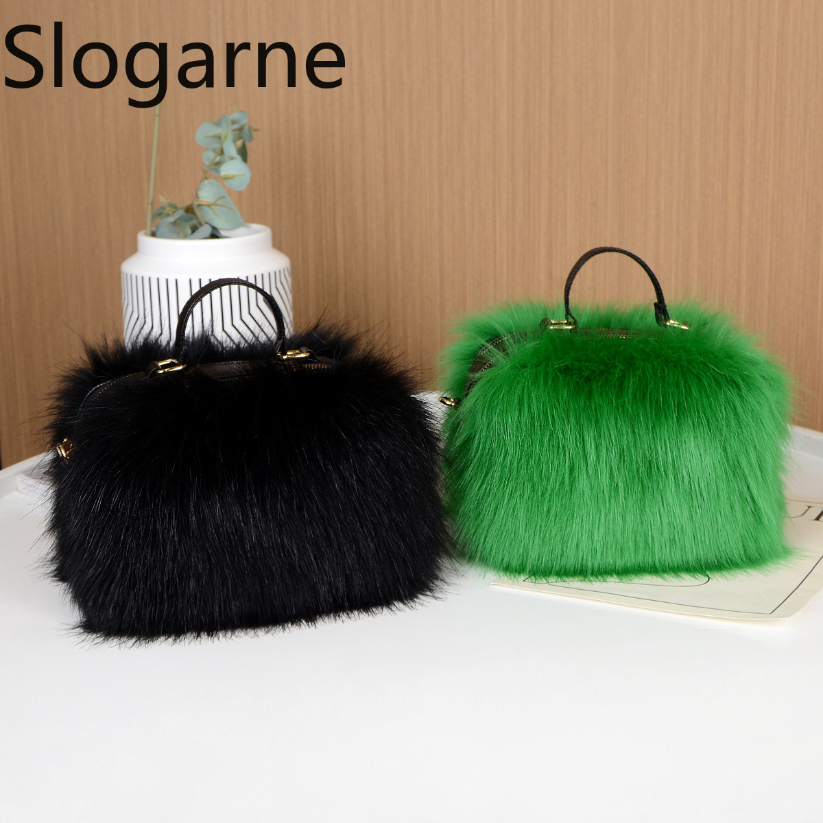 Luxury Bags Girls - Новая высококачественная сумка из лисьего меха,