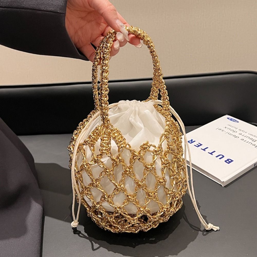 Luxury Bags Girls - Модная роскошная женская тканая сумка, большая