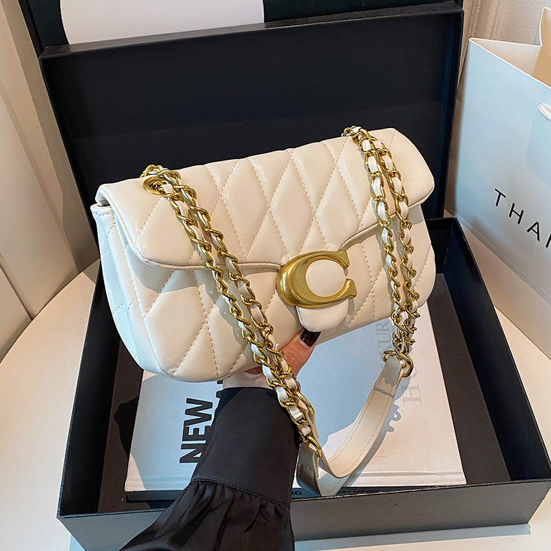 Женская стеганая кожаная сумка – обзор и цена Luxury Bags Gold