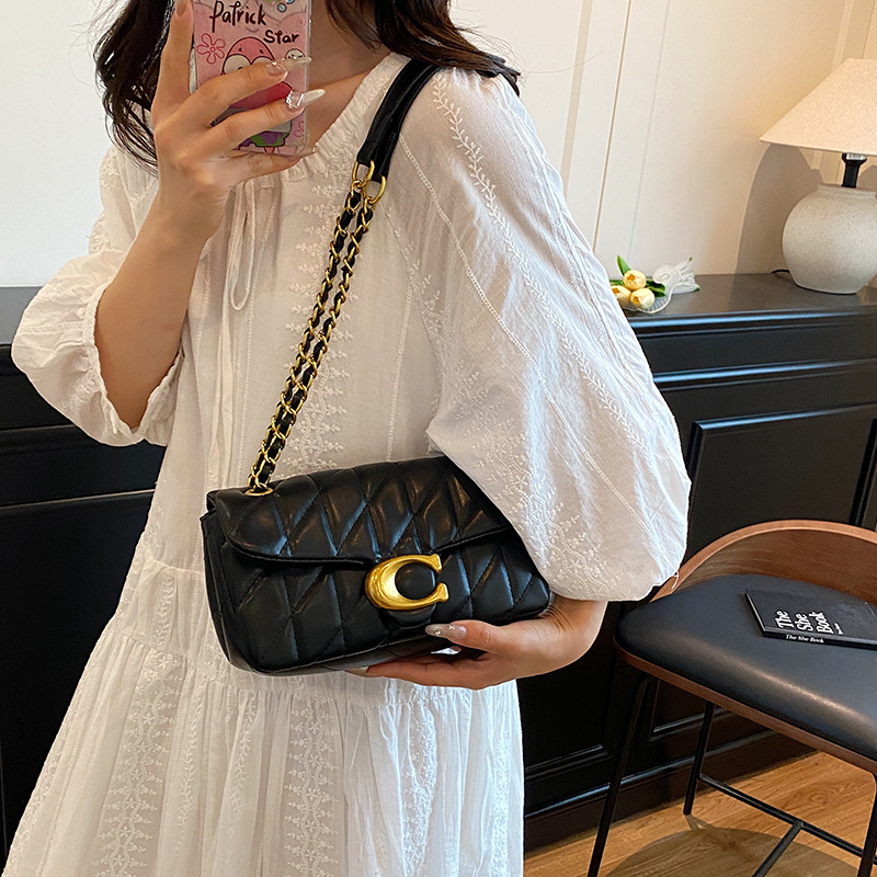 Женская стеганая кожаная сумка – обзор и цена Luxury Bags Gold