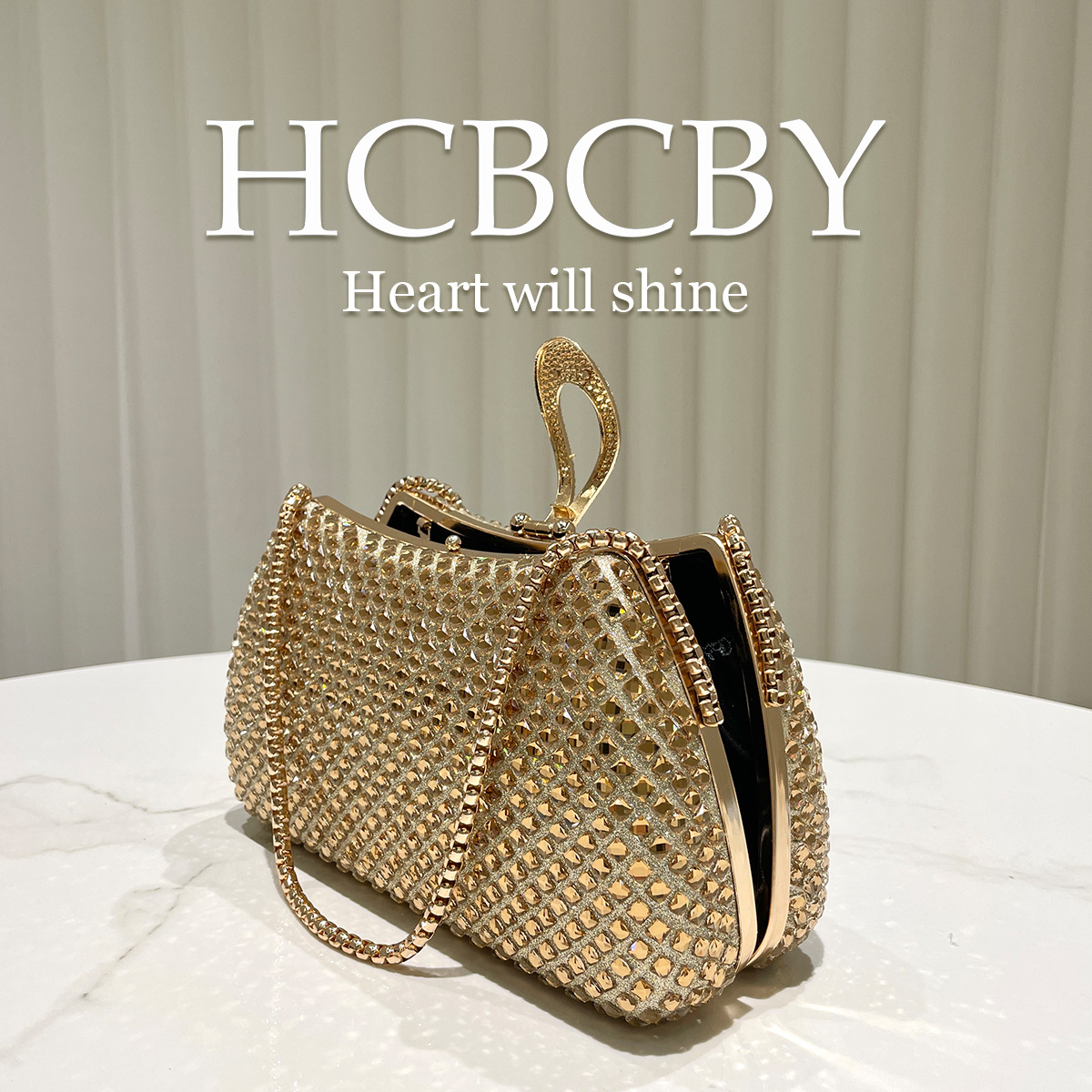 Роскошная золотистая сумка-кла – обзор и цена Luxury Bags Gold