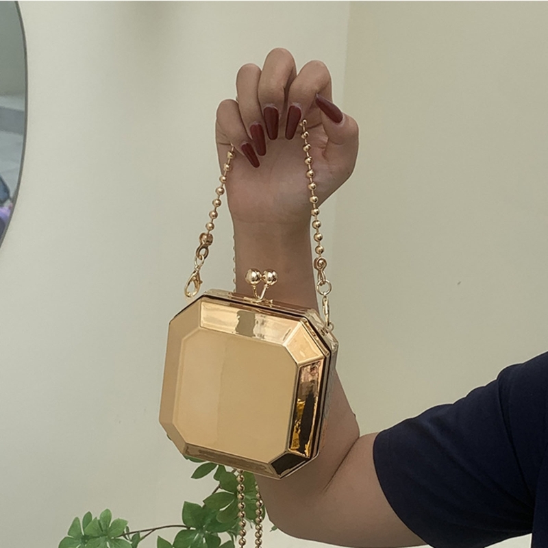 Роскошный золотистый вечерний  – обзор и цена Luxury Bags Gold