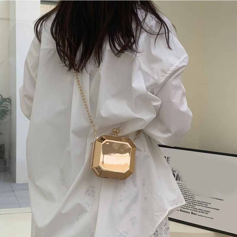 Роскошный золотистый вечерний  – обзор и цена Luxury Bags Gold