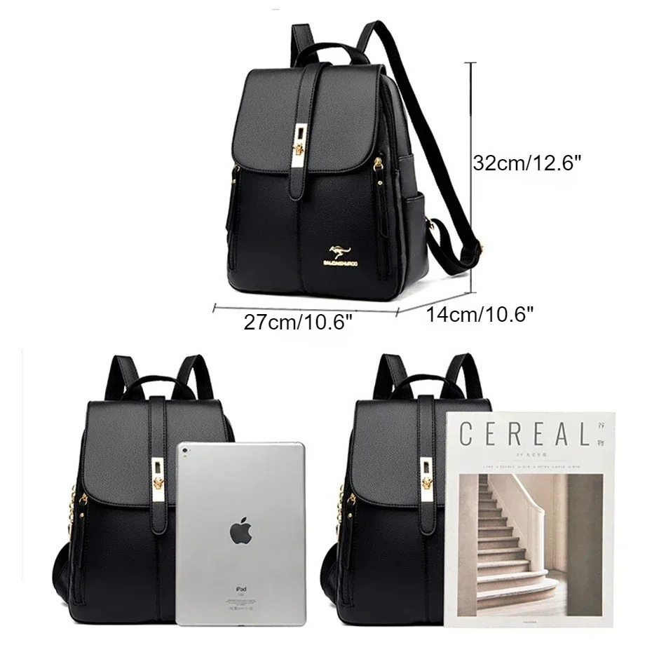Женский кожаный рюкзак большой – обзор и цена Luxury Bags Girls
